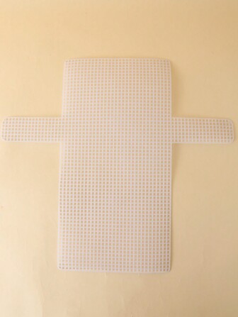 1入組素色塑膠網紗DIY包織物