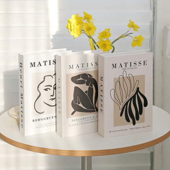 3 stuks nep boeken ter decoratie, luxe moderne nep decoratieve designboeken voor thuis, boekenplankdecoratie, planken woonkamerdecoratie, modieuze decoratieve hal salontafel gestapelde boekendecoratie, geschikt voor veel scenario's (kamerdecoratie, woondecoratie, slaapkamerdecoratie, woonkamerdecoratie, kantoordecoratie, badkamerdecoratie, / bureaubladdecoratie, tv-kast, hal, boekenplank) diverse vakantiecadeaus.