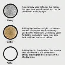 Fotografia Foto Refletor Cinco em Um Portátil Placa de Luz Dobrável para Foto 30/60/110CM