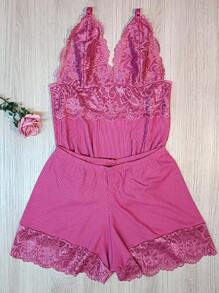 Women Nightgowns & Sleepshirts - Pink - View 2