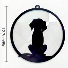 1PC Sunshine Catcher Commemorates Pet Remembrance Acrylic Pendant Window Hanging Decoration - Multicolor - View 5