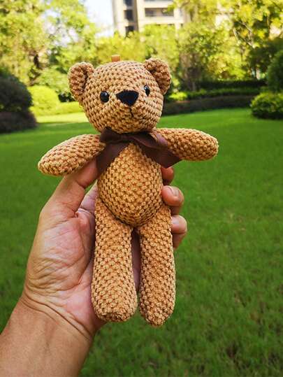 1pc Bear Plush Toy Doll Cute Cartoon Stuffed Animal Bag Pendant Decor Party Decorations Birthday Gift,Home Decoration Teddy Bear,Bear,Teddy,Teddy Bear,Teddy,Bear,Toddler Toys,Breathing Bear,Teddy Bear Nursery,Teddy Bear,Teddy,Bear,Newborn Toys,Baby Room Decor,Baby Plush