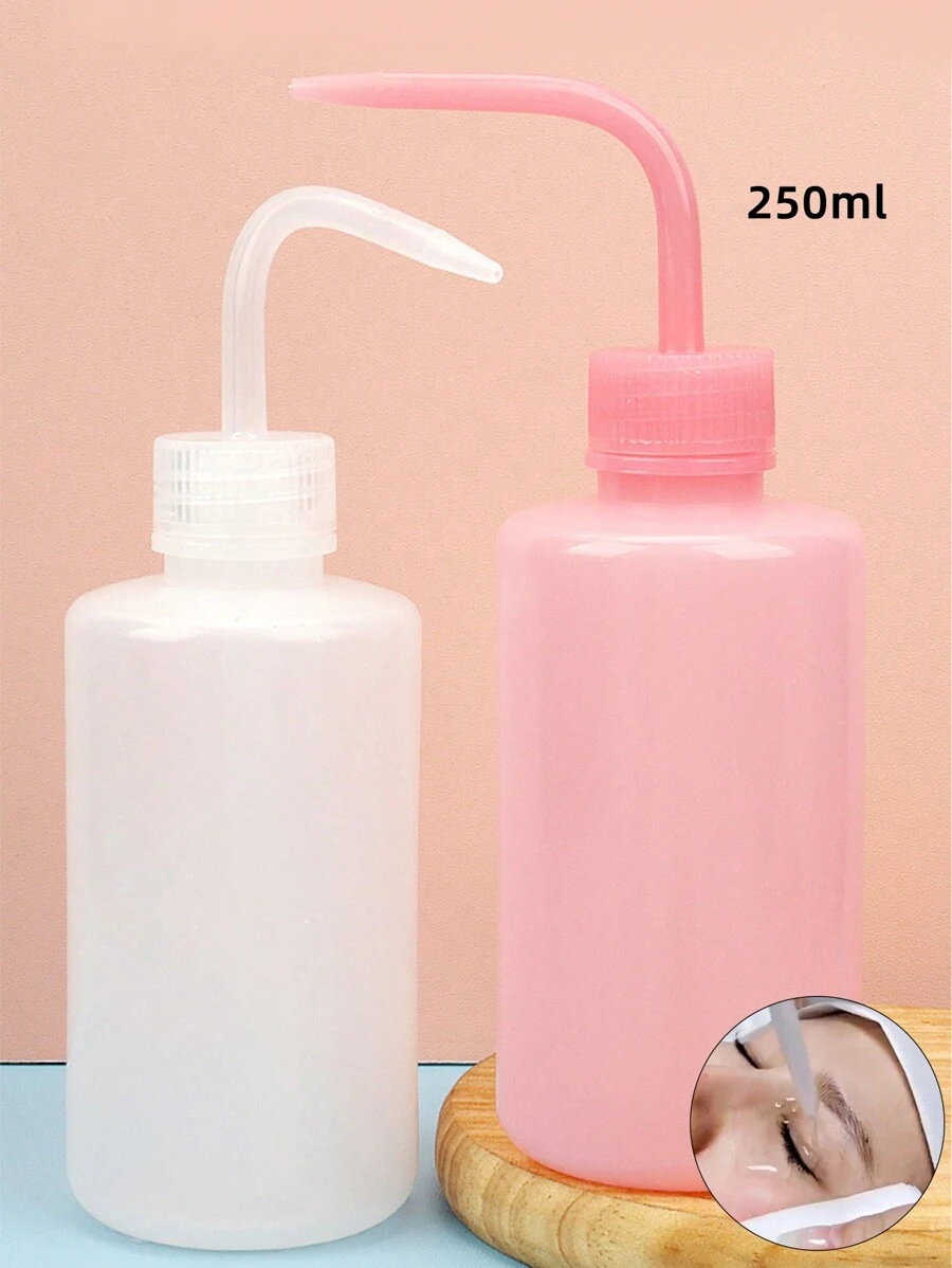 Shenmeida 3Pcs 250/500ml Squeeze Bottle Plant Watering Can Eye Wash Bottle Squeeze Irrigation Bottle Plastic Small Watering Can For Indoor Plants