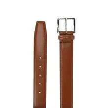 CTM Men's Leather Travel Money Belt, Available In Black, Tan,  32, 34, 36, 38, 42, 44 Leather Money Belts - Brown - View 3