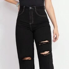 Women Pants - màu đen - Xem 5