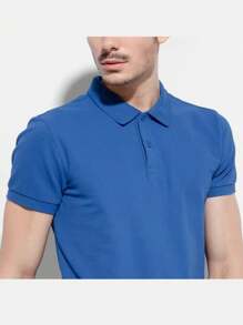 Men Polo Shirts - Xanh đậm - Xem 1