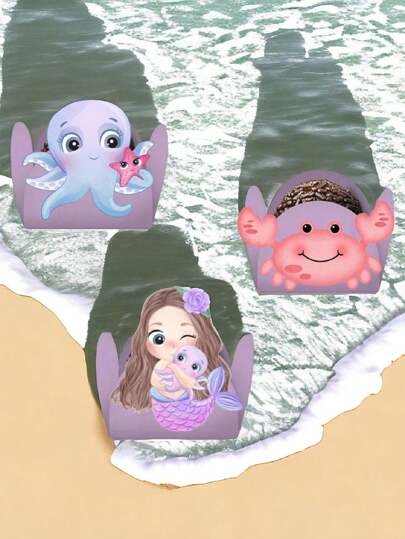 50 Forminhas Personalizadas Tema Sereia