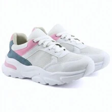 Women Wedge Sneakers - trắng - Xem 1