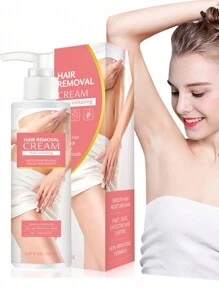 女用脫毛膏，除腿毛和陰毛，高級脫毛膏-肌膚友好、無痛、完美的脫毛膏，是脫毛的絕佳選擇，敏感配方適合所有皮膚類型(5.07 FL.OZ/150ML)