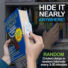 1pc Fun Box 'Frickin' Cricket' Trick Toy, Hides Annoying Chirping Sound, Joke Prank Insect Cricket Voice, Random Color - Multicolor - View 6