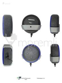 IMPREMLI Wall Mount For Alexa Echo Dot 3G - Grey - View 6