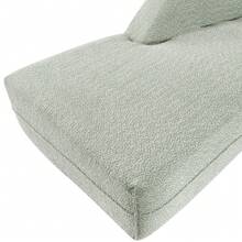 MERAX 109.4" Curved Chaise Lounge Modern Indoor Sofa Couch For Living Room - 綠色 - 查看 9