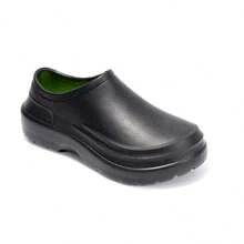 Zapatos de chef a prueba de aceite, agua, resbalones y suciedad, zapatos de trabajo para interiores - Negro - Ver 3