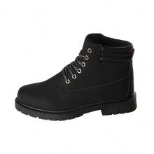 Botas NEW FOREST POLO CLUB Uso Rudo Para Hombre Estilo Urbano Vinipiel Casual - Negro - Ver 6