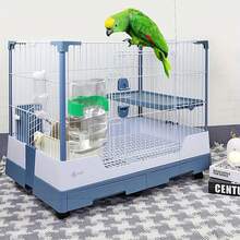 1入組鳥類自動水器,鸚鵡鳥類自動餵食器,鳥類喝水種子食品容器,鸚鵡籠子配件,鸚鵡籠子的飲水器,鳥籠配件之懸掛食品容器,鸚鵡籠外裝配件,適用於鸚鵡及其他小鳥 - 彩色 - 查看 10