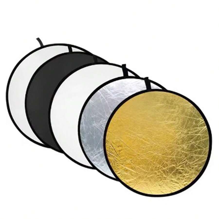 Fotografia Foto Refletor Cinco em Um Portátil Placa de Luz Dobrável para Foto 30/60/110CM