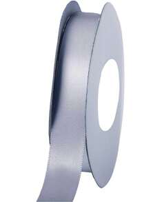 1pc 100 Yards Multicolor 0.65cm Wide Single-Face Polyester Satin Ribbon, Suitable For Crafts, Wedding, Gift Wrapping, Bow Making And Other Projects. - Multicolor - View 13