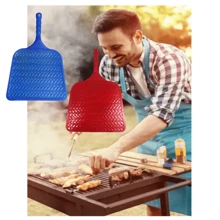 2 Soplador Aire Manual Para Avivar Fuego Asador Parrillas Carbon Fogatas Chimeneas Colores Surtidos 2 Piezas - Multicolor - Ver 6