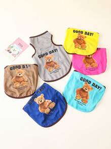 Vestito per animali domestici a una pieza, estivo, sottile e traspirante per cane corgi, adatto per cani e gatti di piccola taglia