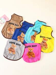 Vestito per animali domestici a una pieza, estivo, sottile e traspirante per cane corgi, adatto per cani e gatti di piccola taglia