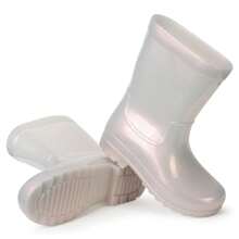 Mar&Cor Kid's Rain Boots - Light Grey - View 2