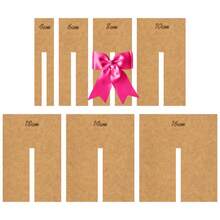 Moldes Para Hacer Moños Molde Para Moño O Lazo 7 Medidas - Beis - Ver 3