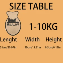 A Cartoon Cat Scratch Board For Pet Cat Leisure And Entertainment, Suitable For Small To Medium-Sized Cats, All-Season Universal - Brown - View 2