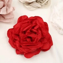 1入時尚16CM布質花形胸針，女士配飾 - 花朵 - 查看 9