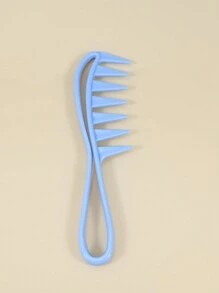 1 Wide Tooth Comb, Large Hair Comb, Durable Brush For Hair Styling And Professional Hair Care Hair Brush - Multicolor - View 6