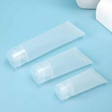 2/3/5pcs Travel Bottles For Toiletries – Leak-Proof Refillable Squeeze Tubes With Flip Top Cover | Holiday & Travel Essentials | TSA Approved For Shampoo, Lotion, Cosmetics (Soft Portable, )