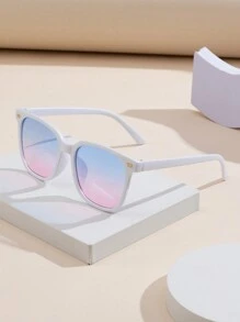 1pair Kids' Geometric Nail Design Fashion Glasses, Suitable For Outdoors, Color Options Available