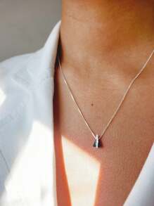 Fine Chain Necklaces - Bạc - Xem 2