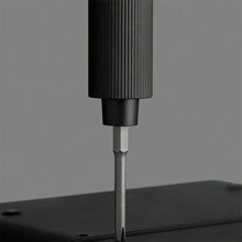 Xiaomi Electric Precision Screwdriver – 24 S2 Steel Bits, Dual Torque Modes (0.05Nm/0.2Nm), 350mAh Rechargeable Battery, Type-C Charging, 170RPM Speed, Compact Design For Electronics & DIY Repairs - Black - View 3