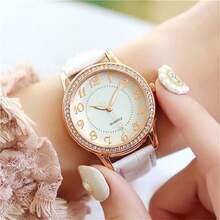Elegant Ladies Watch - Pink - View 2