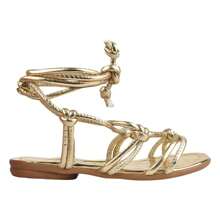 Kids Flat Sandals - Vàng - Xem 3