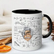 Caneca de Cerâmica Engraçada para Café de 325ml, Caneca de Café de Engenheiro com Tema de Ciências Físicas, Caneca Cerâmica Novidade Engraçada e Sarcástica de Matemática, Suprimentos de Café, Volta às Aulas