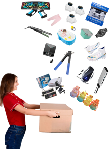 Cajas Sorpresa, caja de Almacenamiento, Caja Sorpresa 100% garantizado, Productos buenos a un super precio, caja de gran capacidad. - Multicolor - Ver 1