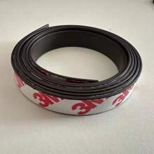 1m Self-Adhesive Magnetic Tape, Flexible Magnet Strip - Black - View 9