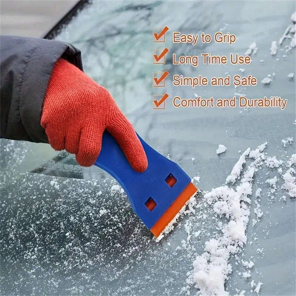 No Scratch Razor 1 Set Scratch-Free Plastic Razor Blade Scraper And Blades - Adhesive ...