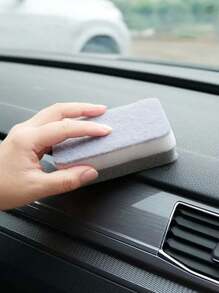 1/5/10/12/24 Pcs Double-Sided Cleaning Sponge, Simple Plastic Dish Cleaning Sponge For Kitchen - Multicolor - View 5