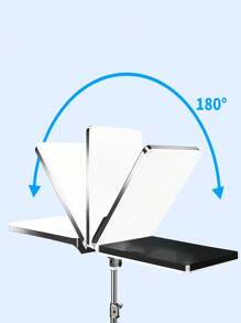 10-Zoll LED-Ringlicht mit verstellbarem Stativ (110cm) und Handyhalterung, LED-Licht mit flexiblem Stativ & Handyhalterung, kompatibel mit iPhone Android Handy, geeignet für Foto, Selfie, Videoaufnahme, Zoom-Meeting, Interviews, Livestreaming, Vlog, Familienfeiern, Weihnachtsfeier-Aufnahmen, ideal für Handselfie, Outdoor-Aktivitäten, geeignet für Fotografie, Videoaufnahmen, Livestreaming, Zoom-Meeting, mit Stativselfieleuchte