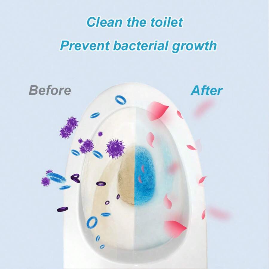 1/5/10 Pcs Dual Effect Toilet Cleaner For Washing Toilets, Deodorizing