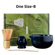 4pcs Japanese Matcha Set Bamboo Whisk Teaspoon Tea Sets Indoor Beverage Shop Tea-Making Tools Accessories Back To School - White - View 16