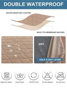 1入組100％防水椅套，適用於客廳和餐廳