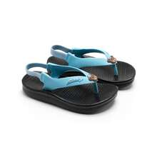 Kids Fashion Slippers - 藍色 - 查看 3