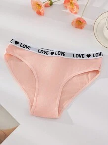 Ensemble de 7 pièces Culottes confortables triangulaires de sport pour femmes, à taille basse et à la mode