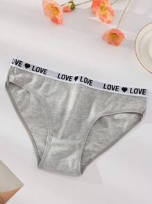 Ensemble de 7 pièces Culottes confortables triangulaires de sport pour femmes, à taille basse et à la mode