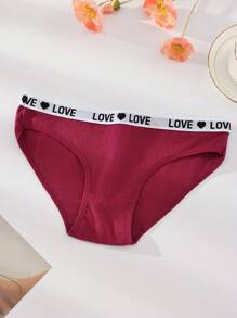 Ensemble de 7 pièces Culottes confortables triangulaires de sport pour femmes, à taille basse et à la mode