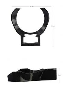 Base Soporte Pared Compatible Con Homepod Mini De Apple - Negro - Ver 4