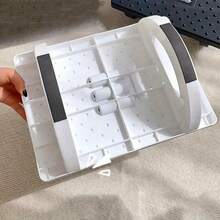 1 chiếc ghế đẩu văn phòng dưới bàn làm việc, thiết kế tiện dụng cho chỗ để chân, ghế đẩu có thể gập di động có thể điều chỉnh với đế chống trượt và con lăn massage, có thể được sử dụng trong văn phòng và gia đình - Nhiều màu - Xem 8